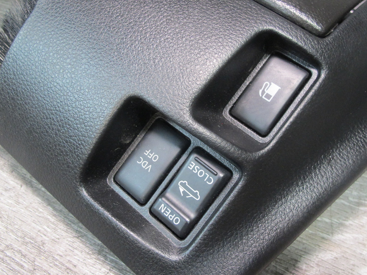 07-09 Nissan 350Z Z33 Convert Left Lower Knee Trim Cover Panel w Switches OEM