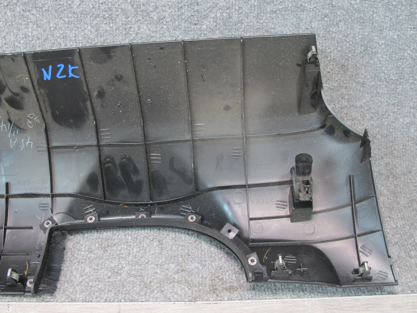 07-09 Nissan 350Z Z33 Convert Left Lower Knee Trim Cover Panel w Switches OEM