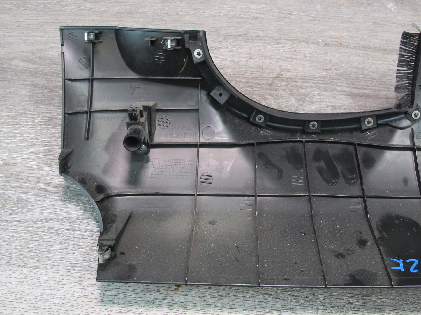 07-09 Nissan 350Z Z33 Convert Left Lower Knee Trim Cover Panel w Switches OEM