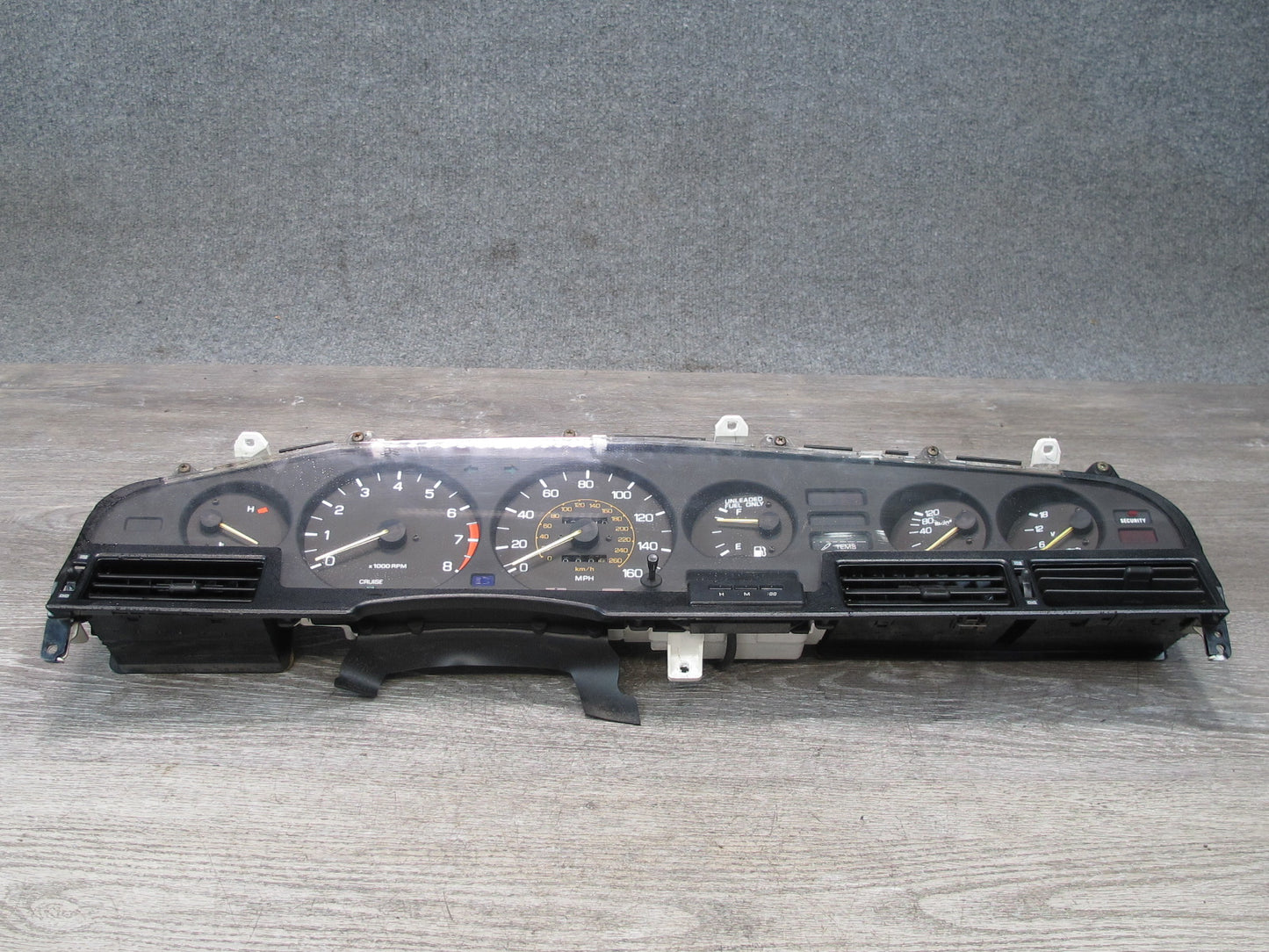 1989 Toyota Supra MK3 7MGE NA M/T Instrument Cluster Gauge Speedometer Tems OEM