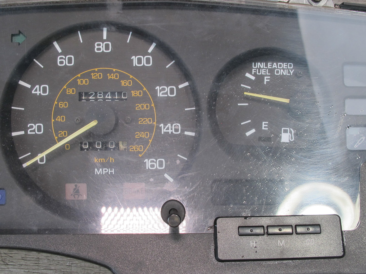 1989 Toyota Supra MK3 7MGE NA M/T Instrument Cluster Gauge Speedometer Tems OEM