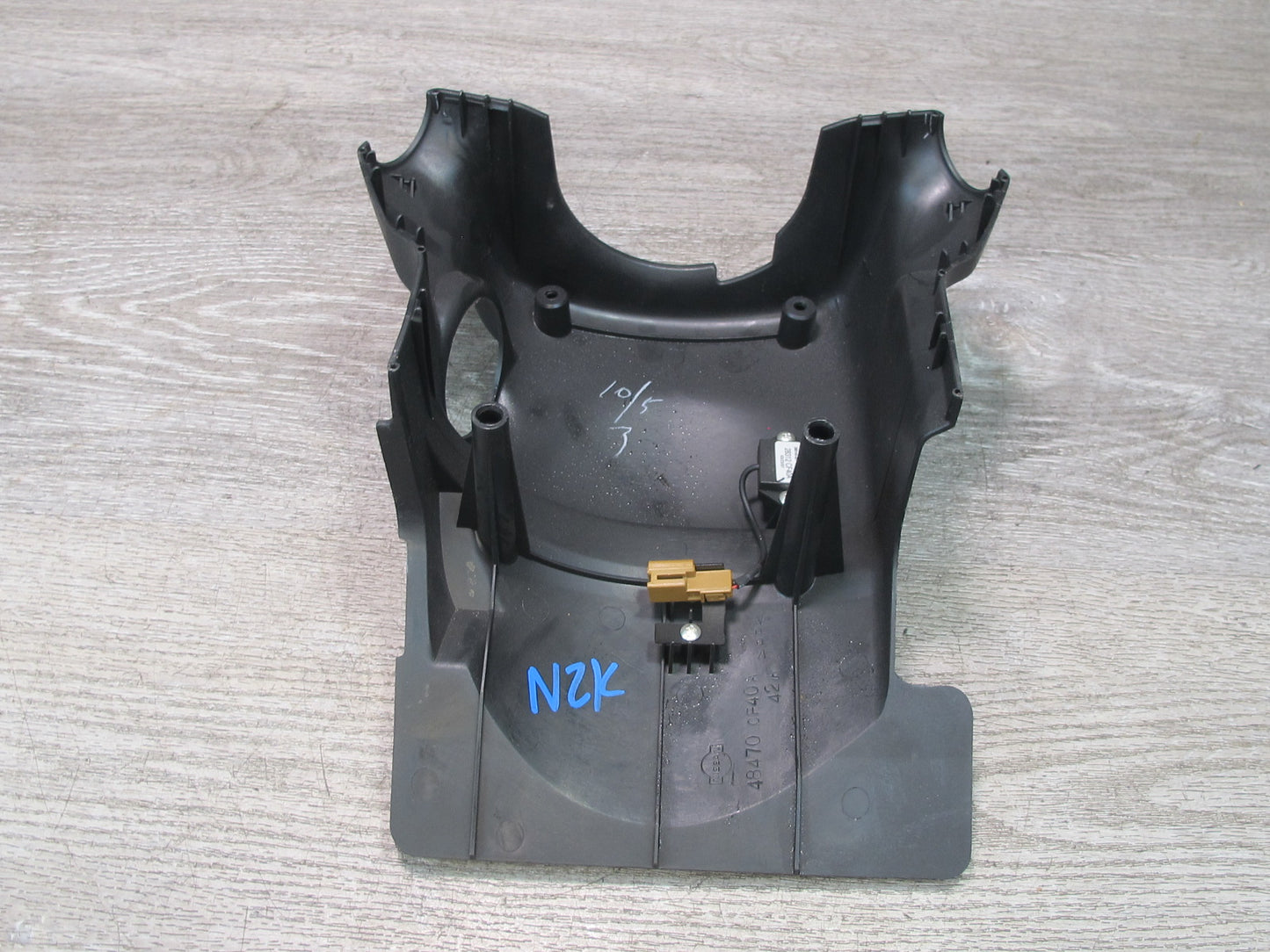07-09 Nissan 350Z Z33 Lower Steering Column Trim Cover Black 48470-CF40A OEM