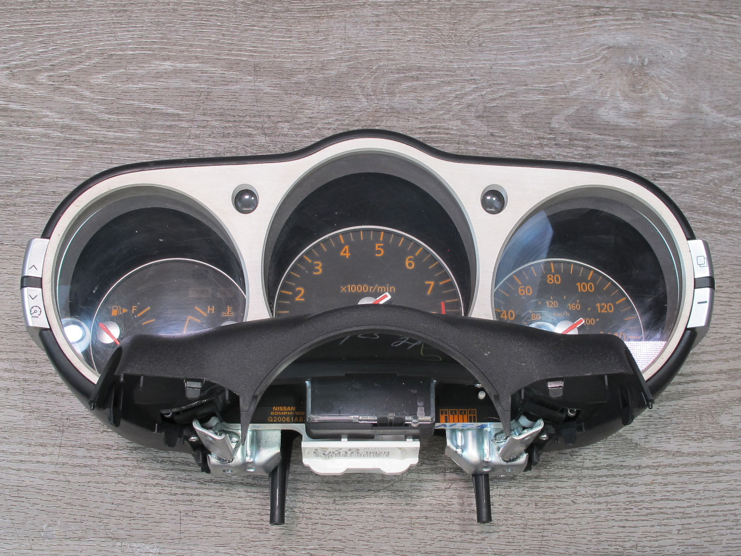 07-09 Nissan 350Z Z33 GT A/T Instrument Cluster Gauge Speedometer OEM