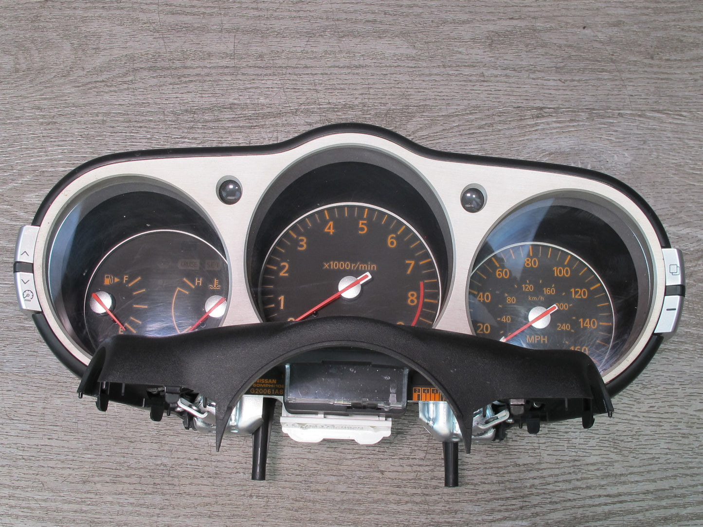 07-09 Nissan 350Z Z33 GT A/T Instrument Cluster Gauge Speedometer OEM