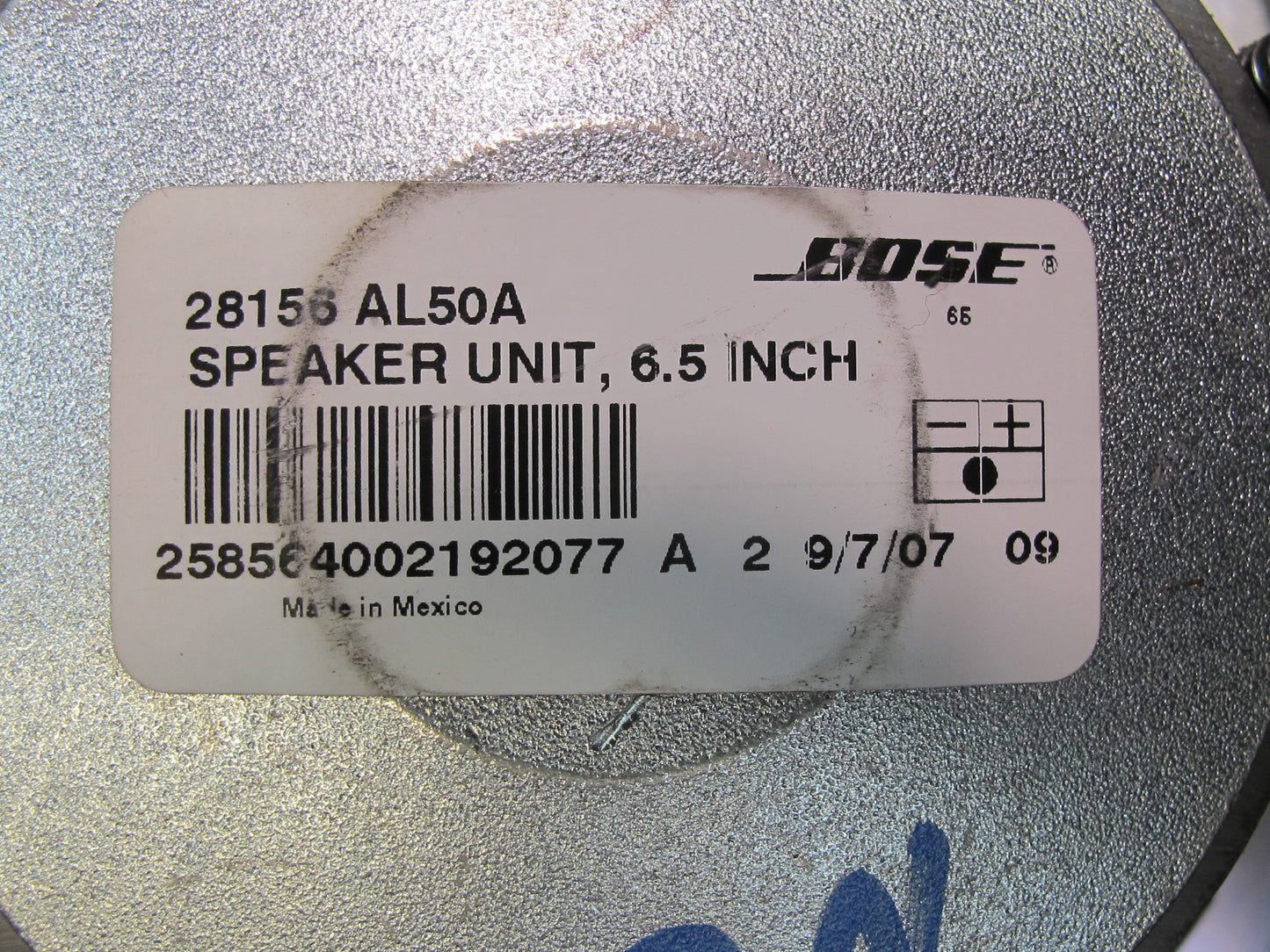 04-09 Nissan 350Z Z33 Convertible Rear Deck Left & Right Bose Speaker Set OEM
