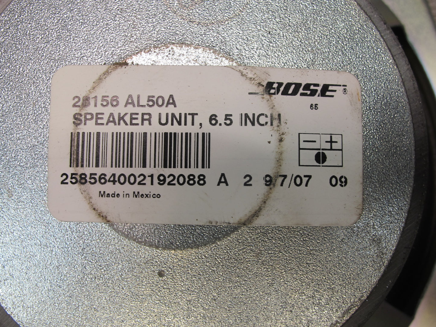 04-09 Nissan 350Z Z33 Convertible Rear Deck Left & Right Bose Speaker Set OEM
