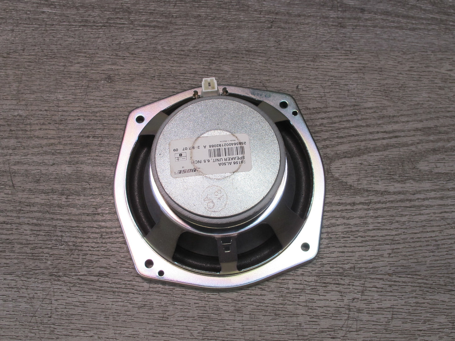 04-09 Nissan 350Z Z33 Convertible Rear Deck Left & Right Bose Speaker Set OEM