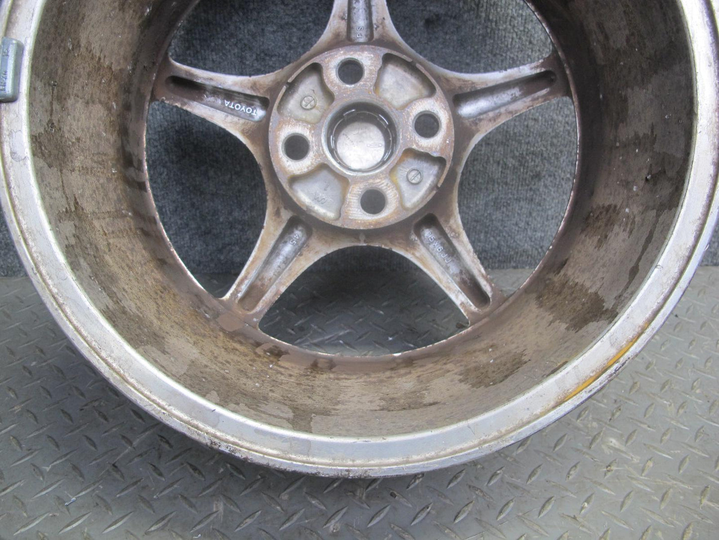 00-02 Toyota MR2 Spyder Rear 15" R15 Wheel Rim 15x6.5JJ ET45 OEM