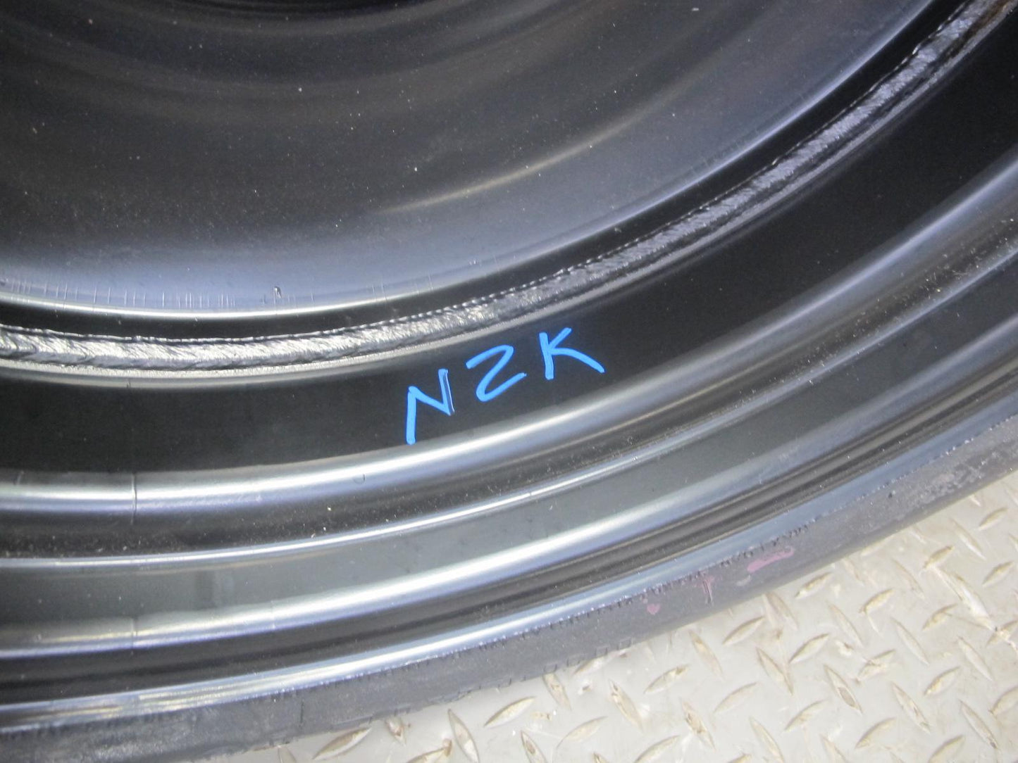 03-09 Nissan 350Z Z33 Emergency Spare Tire R17 17" Wheel 17x4J 145/80 107M OEM