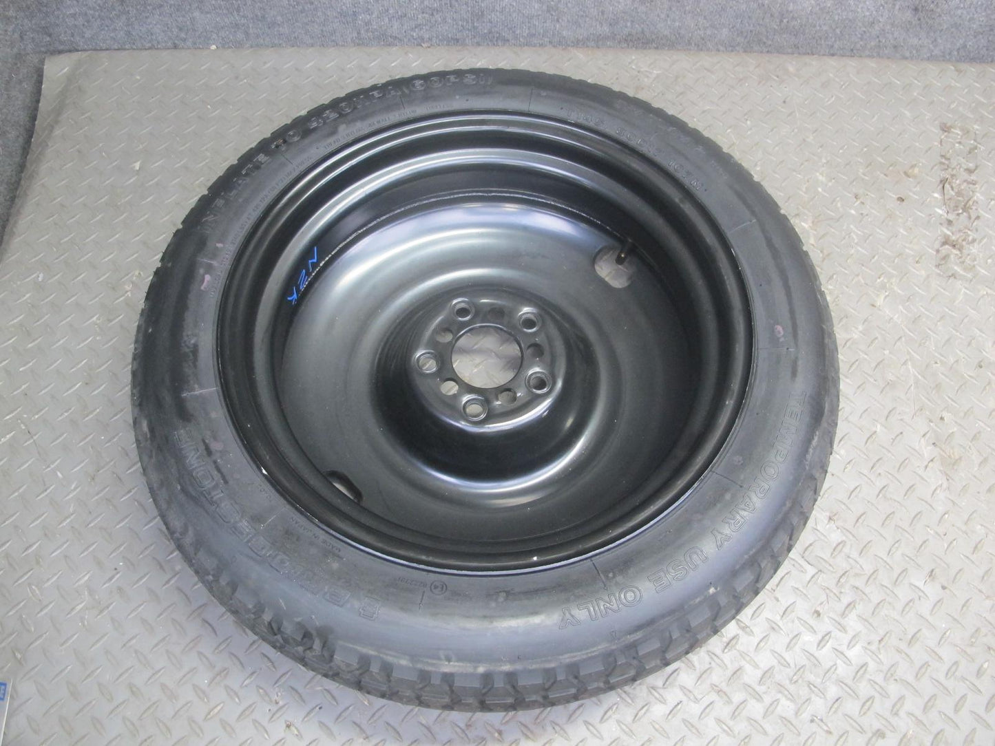 03-09 Nissan 350Z Z33 Emergency Spare Tire R17 17" Wheel 17x4J 145/80 107M OEM