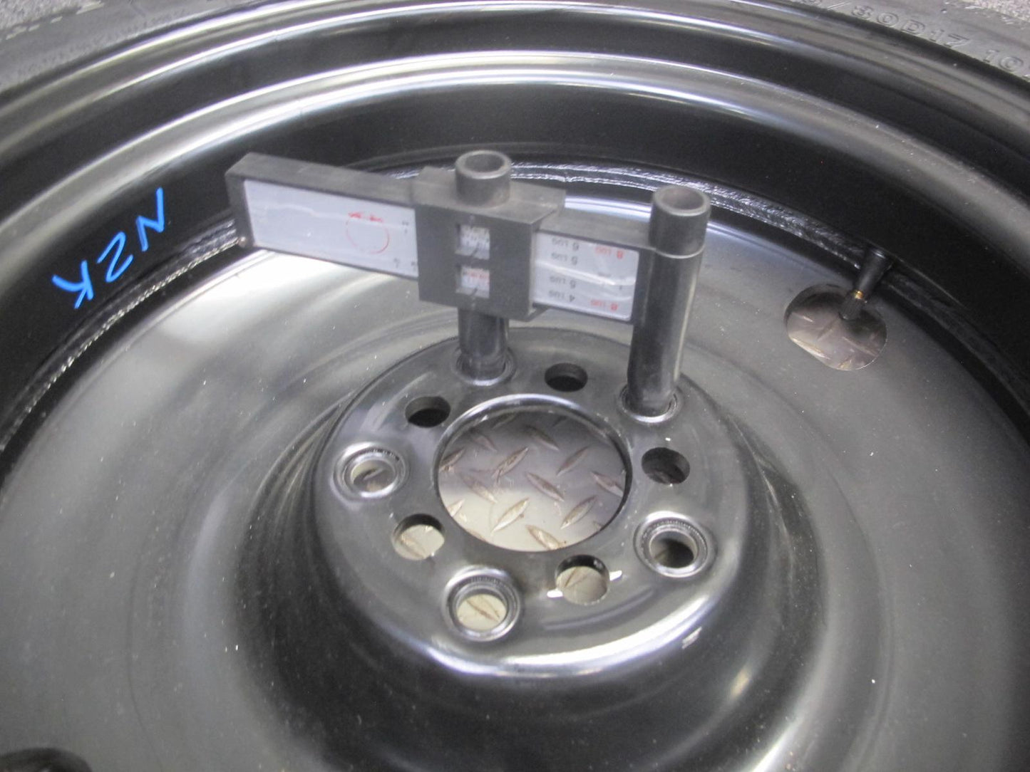 03-09 Nissan 350Z Z33 Emergency Spare Tire R17 17" Wheel 17x4J 145/80 107M OEM
