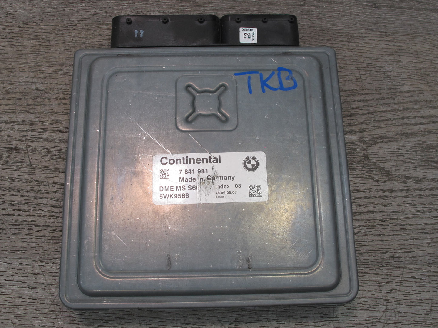2008 BMW E90 E92 E93 M3 S65 M/T Engine ECU DME Speedometer CAS3 Lock KEY Set