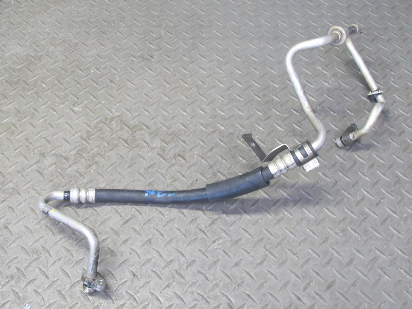 09-10 Nissan Z34 370Z Set of 4 A/C Air Conditioning Hose Pipe Line w Dryer OEM