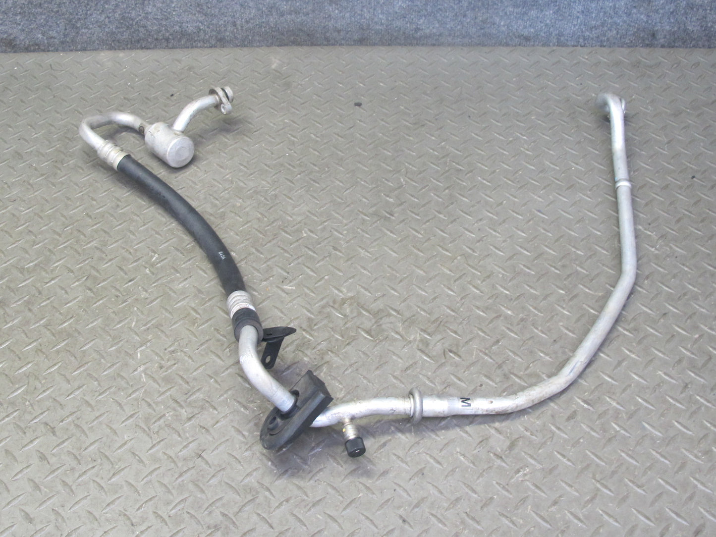 09-10 Nissan Z34 370Z Set of 4 A/C Air Conditioning Hose Pipe Line w Dryer OEM
