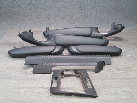 01-06 BMW E46 330Ci ZHP Coupe Dash Door Console Interior Trim Cover Panel Set