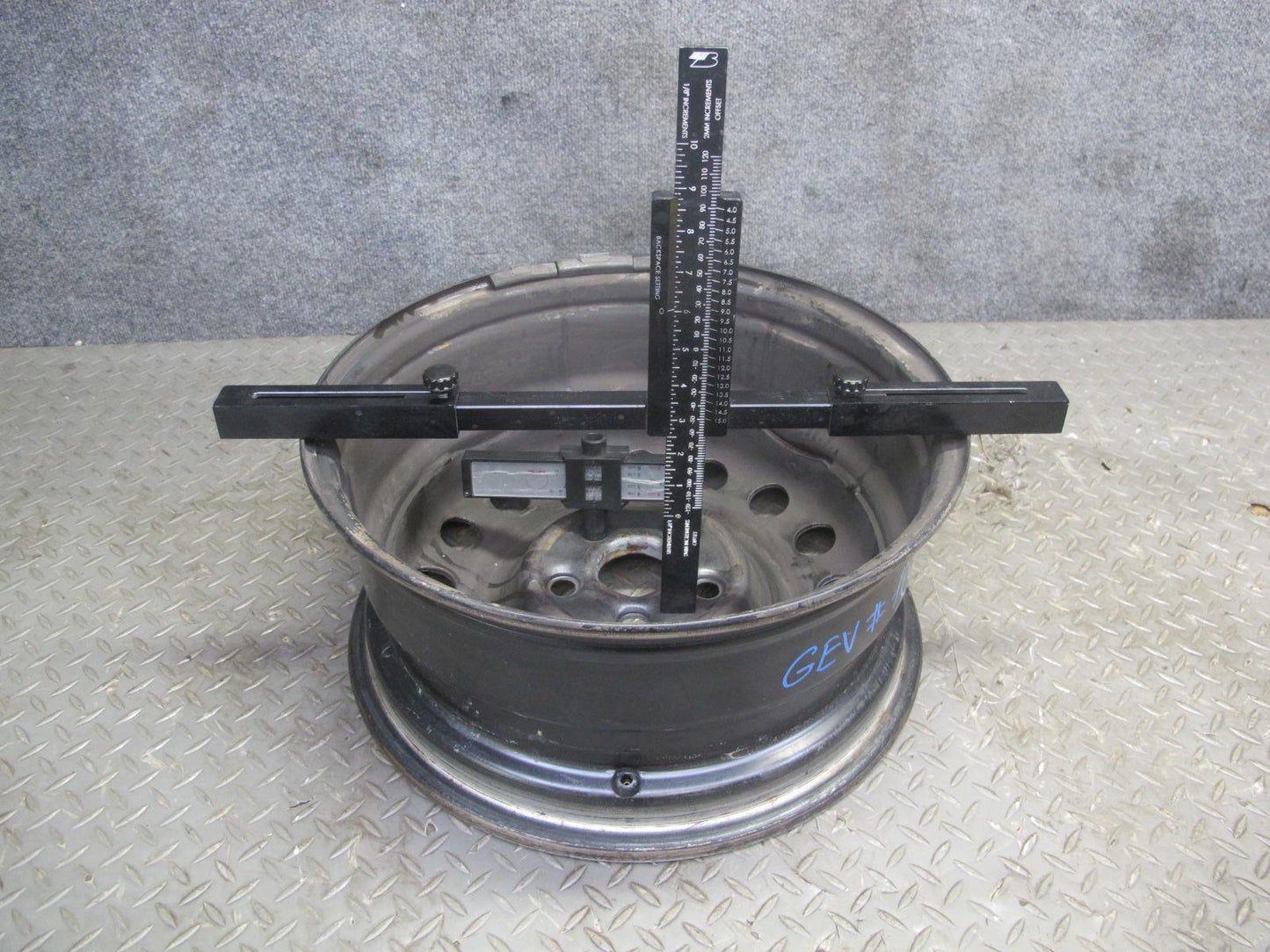 97-03 VW Eurovan T4 Factory R16" Steel Wheel Rim 16x7J ET49 5x112 7D0601027E OEM