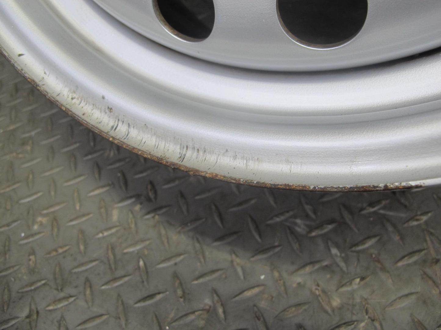 97-03 VW Eurovan T4 Factory R16" Steel Wheel Rim 16x7J ET49 5x112 7D0601027E OEM