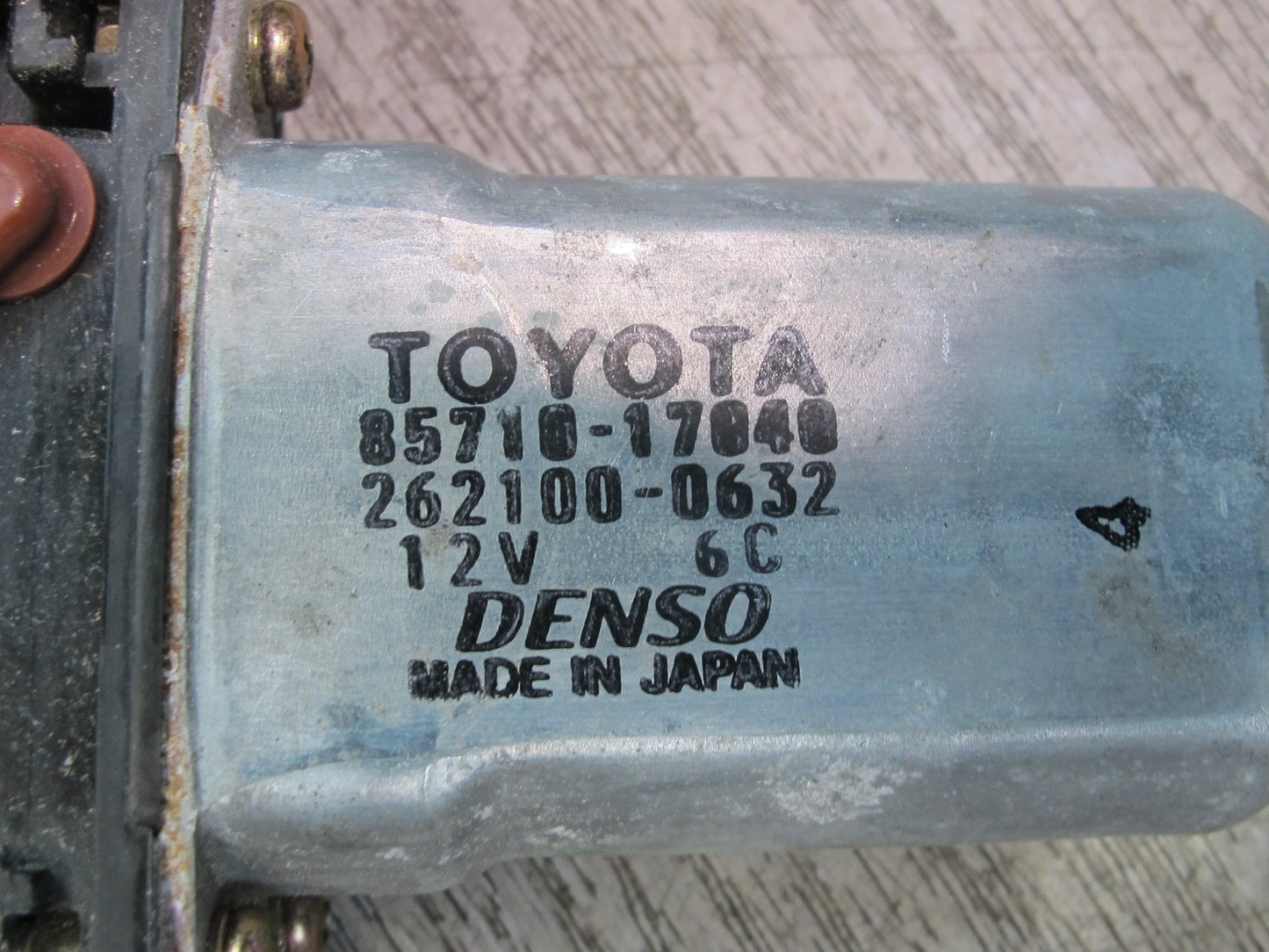 00-05 Toyota MR2 Spyder ZZW30L Right Door Window Regulator w Motor OEM