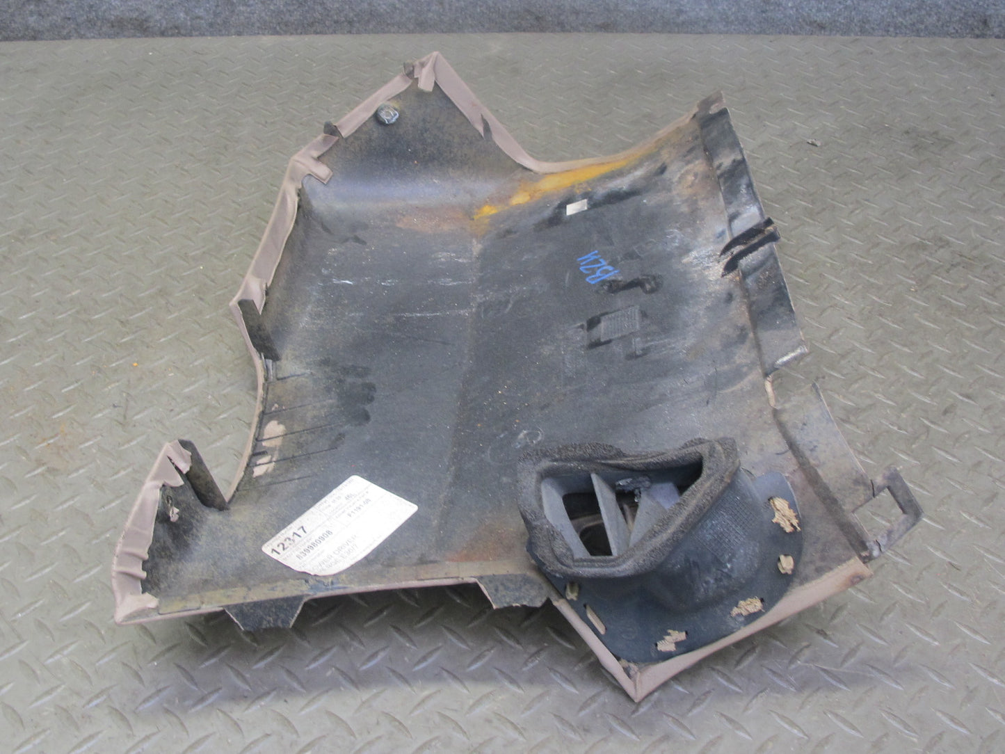 96-02 BMW E36/7 Z3 Left Under Dash Lower Knee Trim Cover Beige 8397599 OEM