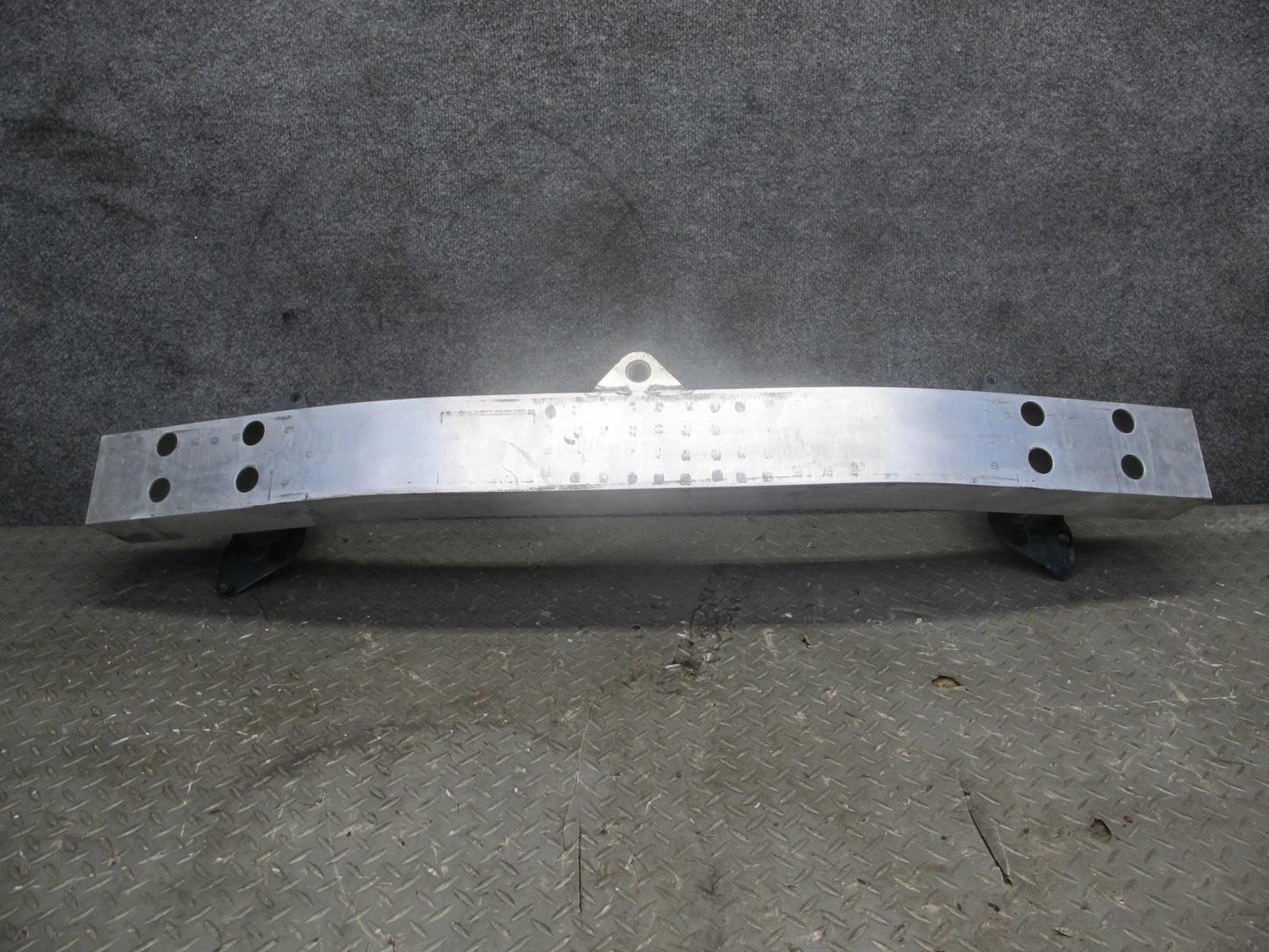 06-09 Nissan 350Z Z33 Conv Front Bumper Reinforcement Impact Bar w Brackets OEM