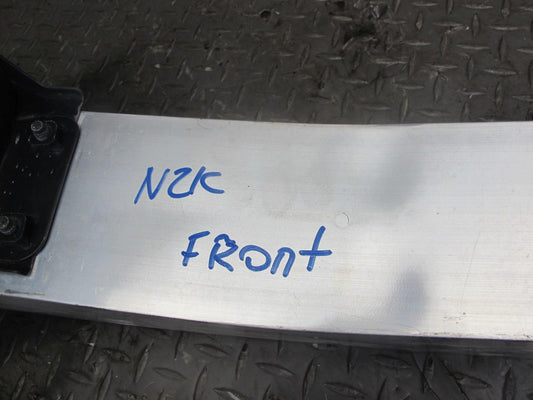 06-09 Nissan 350Z Z33 Conv Front Bumper Reinforcement Impact Bar w Brackets OEM