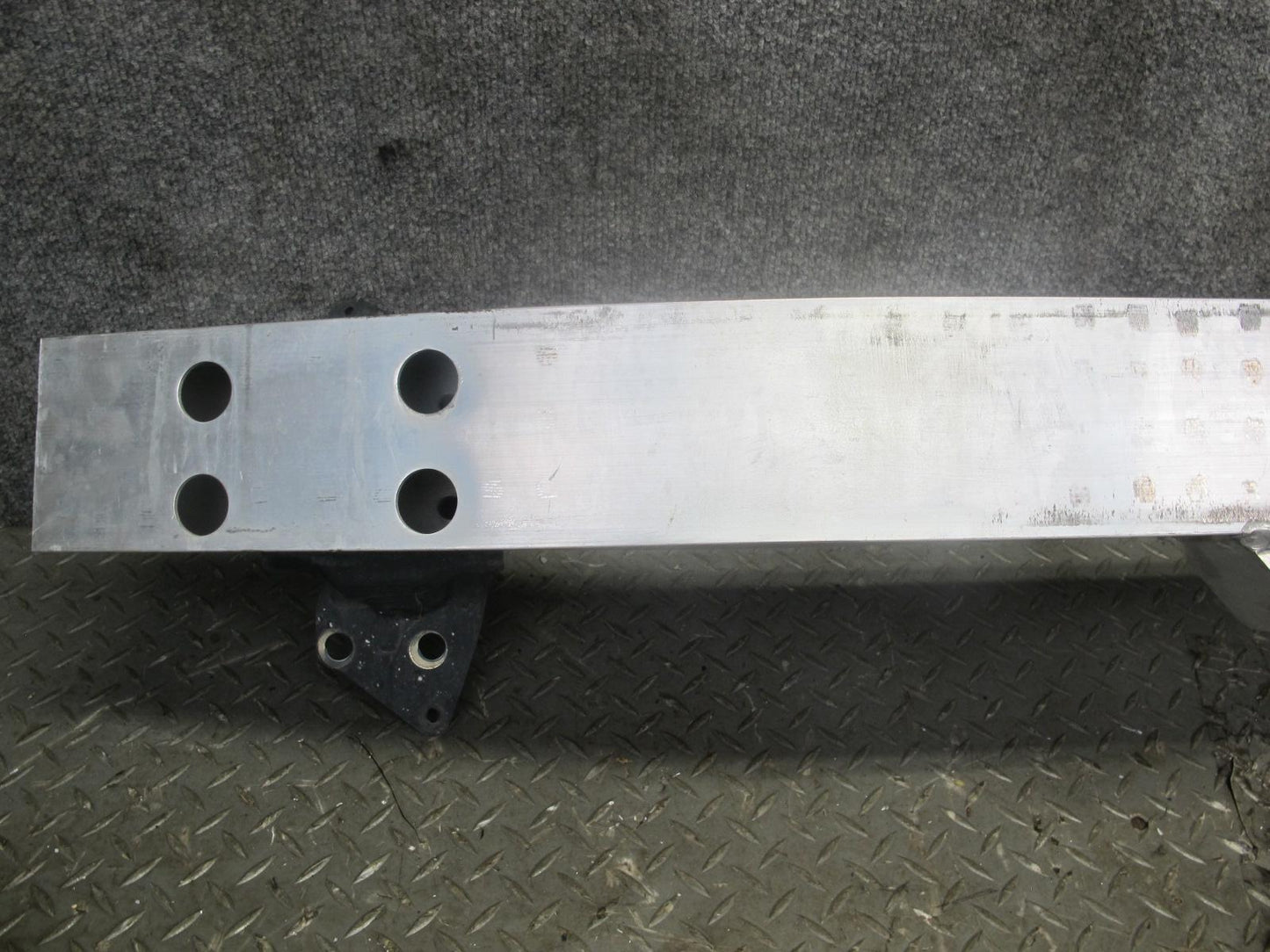 06-09 Nissan 350Z Z33 Conv Front Bumper Reinforcement Impact Bar w Brackets OEM