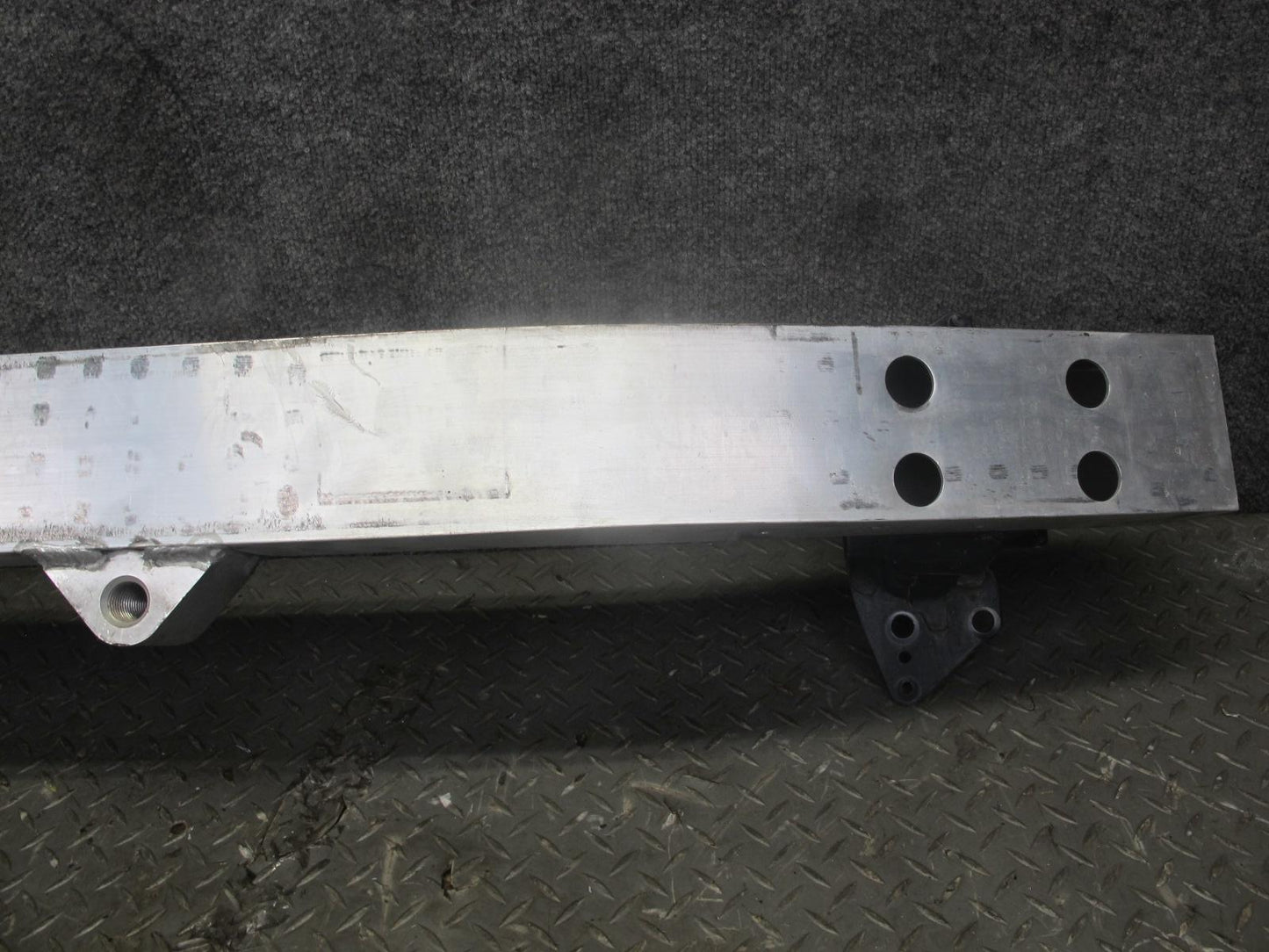06-09 Nissan 350Z Z33 Conv Front Bumper Reinforcement Impact Bar w Brackets OEM