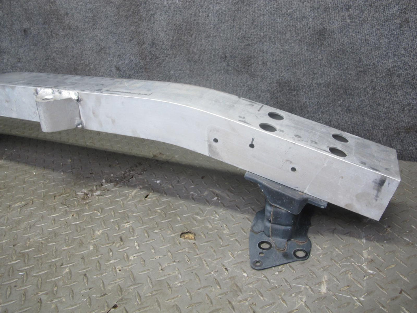 06-09 Nissan 350Z Z33 Conv Front Bumper Reinforcement Impact Bar w Brackets OEM