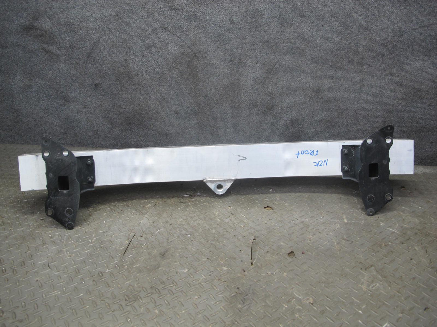 06-09 Nissan 350Z Z33 Conv Front Bumper Reinforcement Impact Bar w Brackets OEM