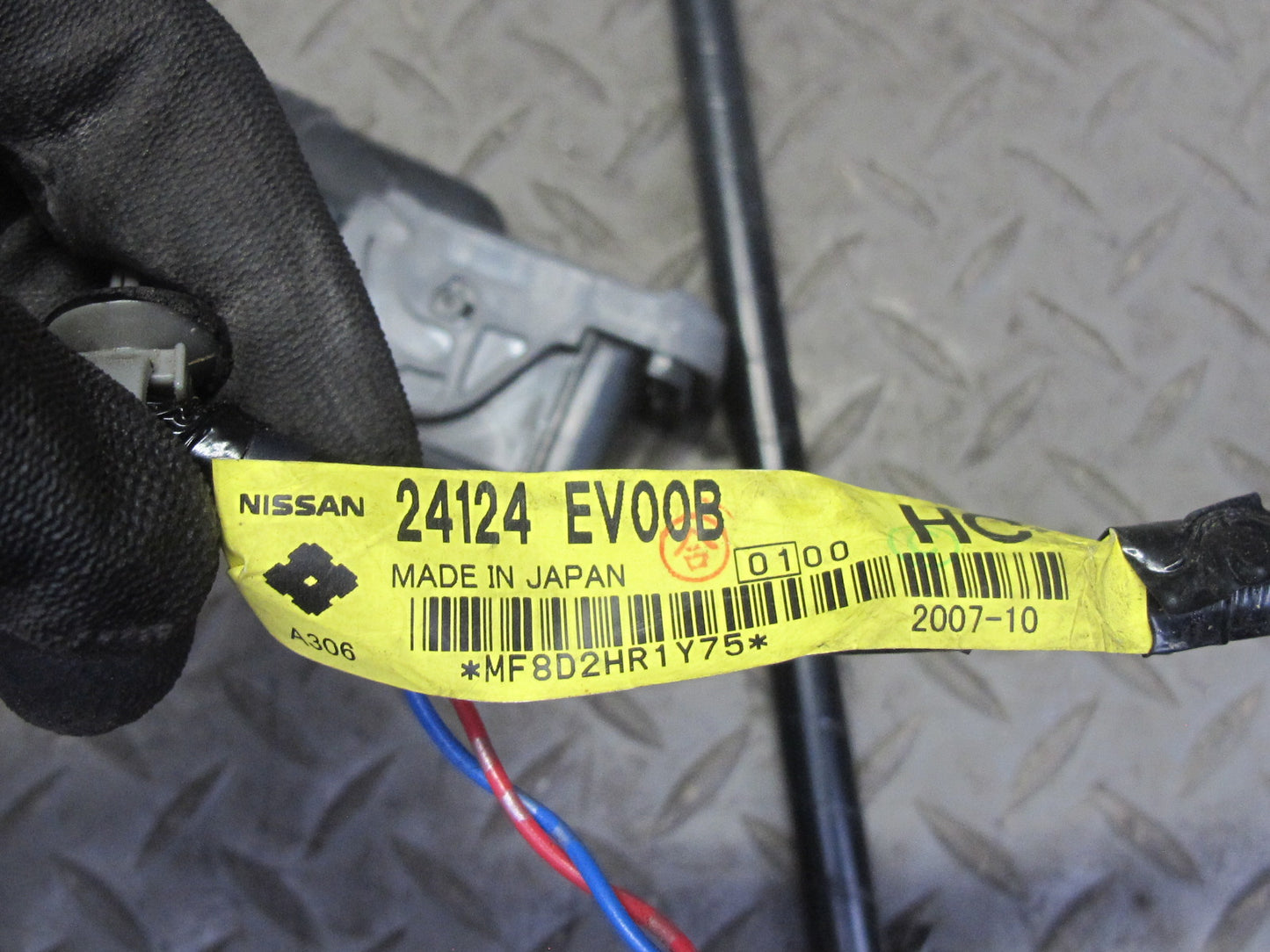 07-09 Nissan 350Z Z33 GT Set of 2 Left & Right Door Wire Wiring Harness OEM