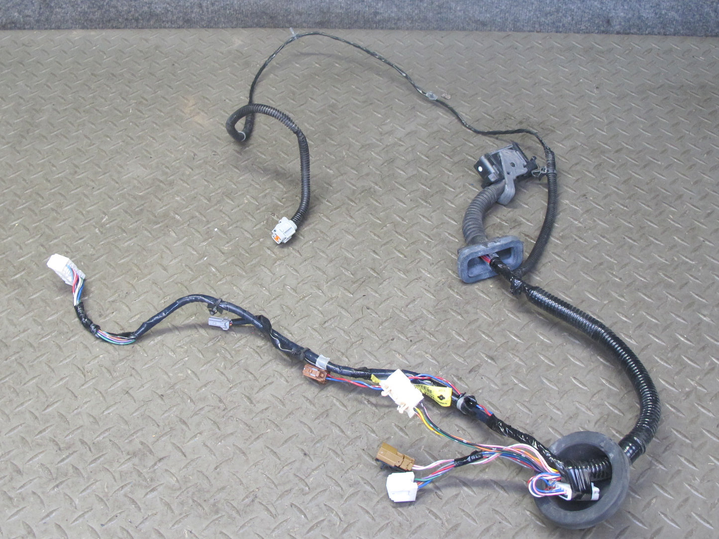 07-09 Nissan 350Z Z33 GT Set of 2 Left & Right Door Wire Wiring Harness OEM