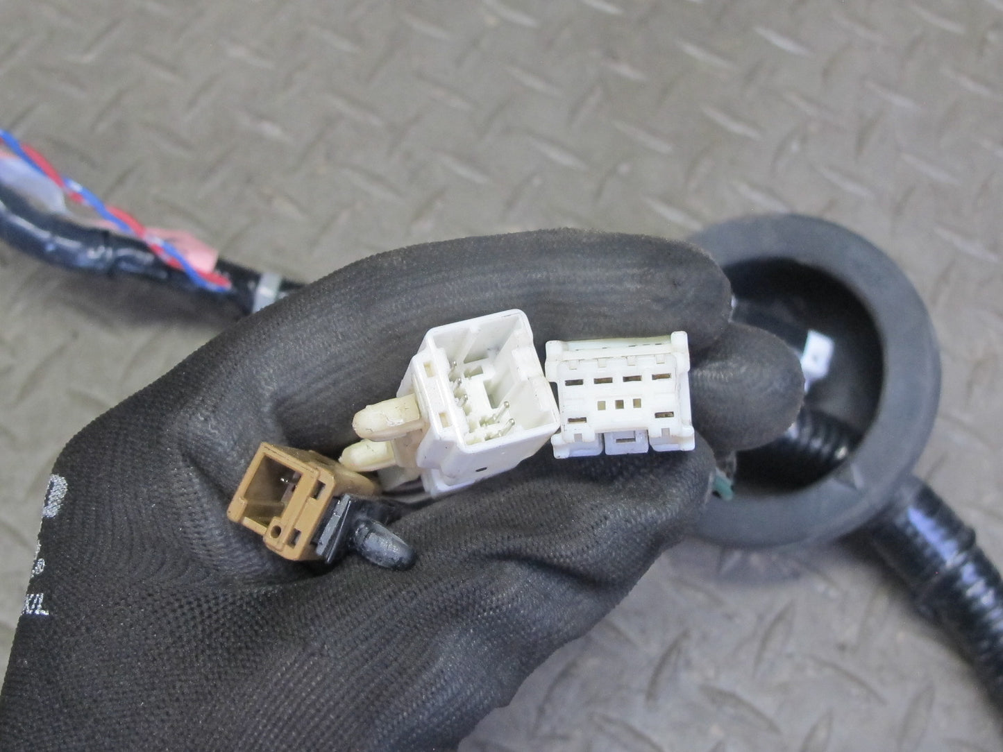 07-09 Nissan 350Z Z33 GT Set of 2 Left & Right Door Wire Wiring Harness OEM