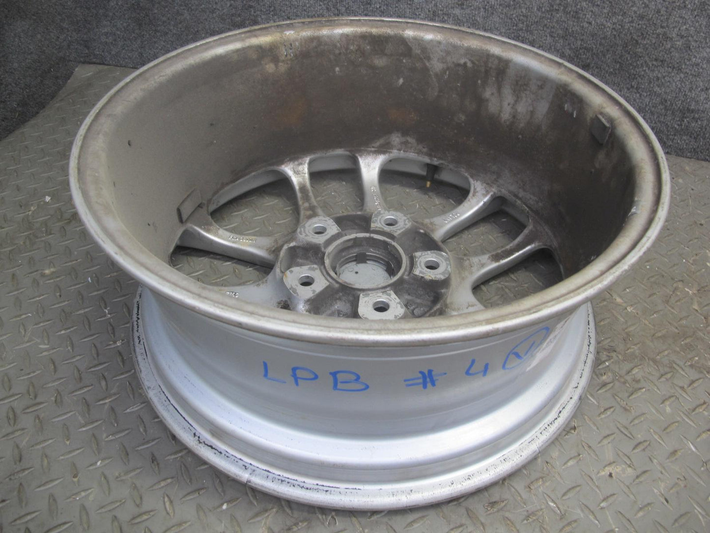 2003-2004 Porsche Boxster 986 R17 17" Wheel Rim 17x7J 17x8.5J ET55/48 Set of 4