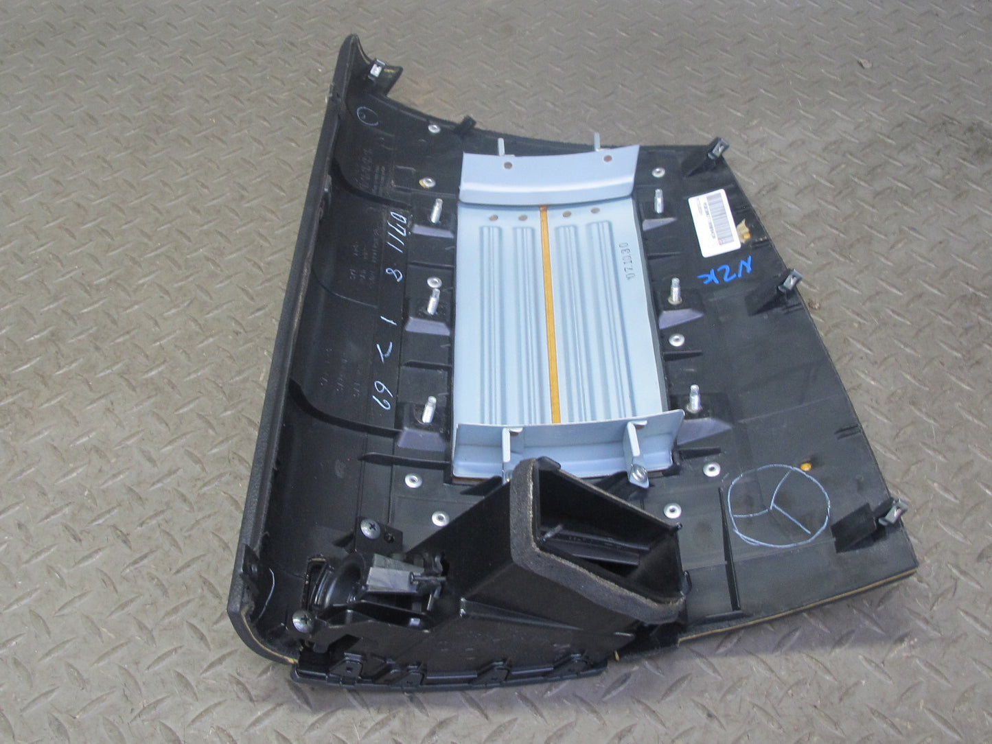 04-09 Nissan 350Z Z33 Conv Dashboard Dash Right Upper Trim Cover Panel Black OEM