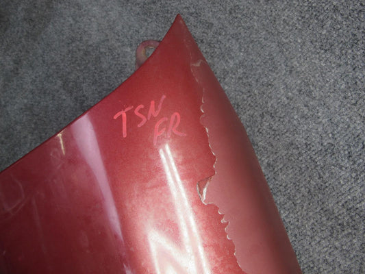 86-92 Toyota Supra MA70L Front Right Fender Shell Panel Cover RED Pearl OEM