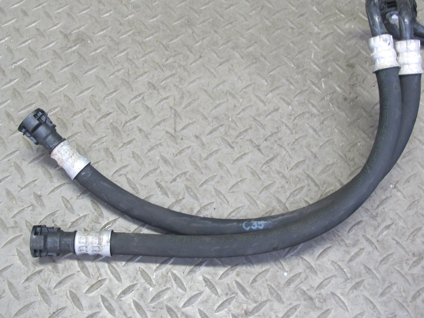 07-08 BMW E86 E85 Z4 N52 3.0L Transmission Oil Cooler Hose Pipe Line Set OEM