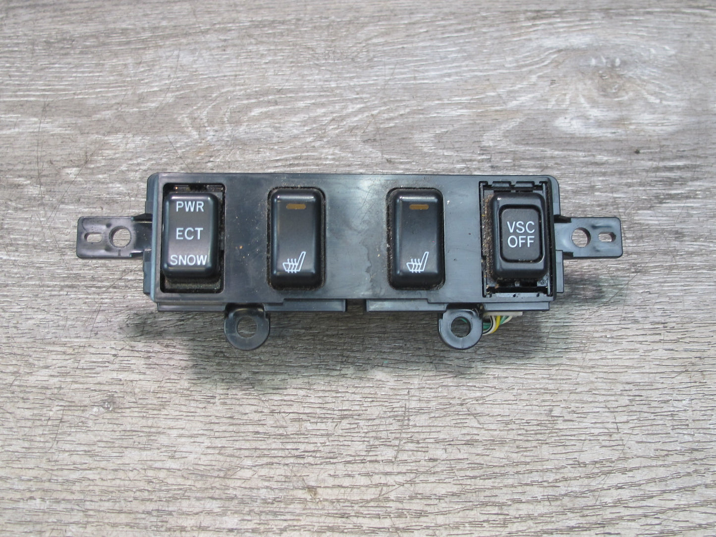 98-05 Lexus GS400 GS430 GS300 Snow ECT VSC Heated Seat Switch Panel Black OEM