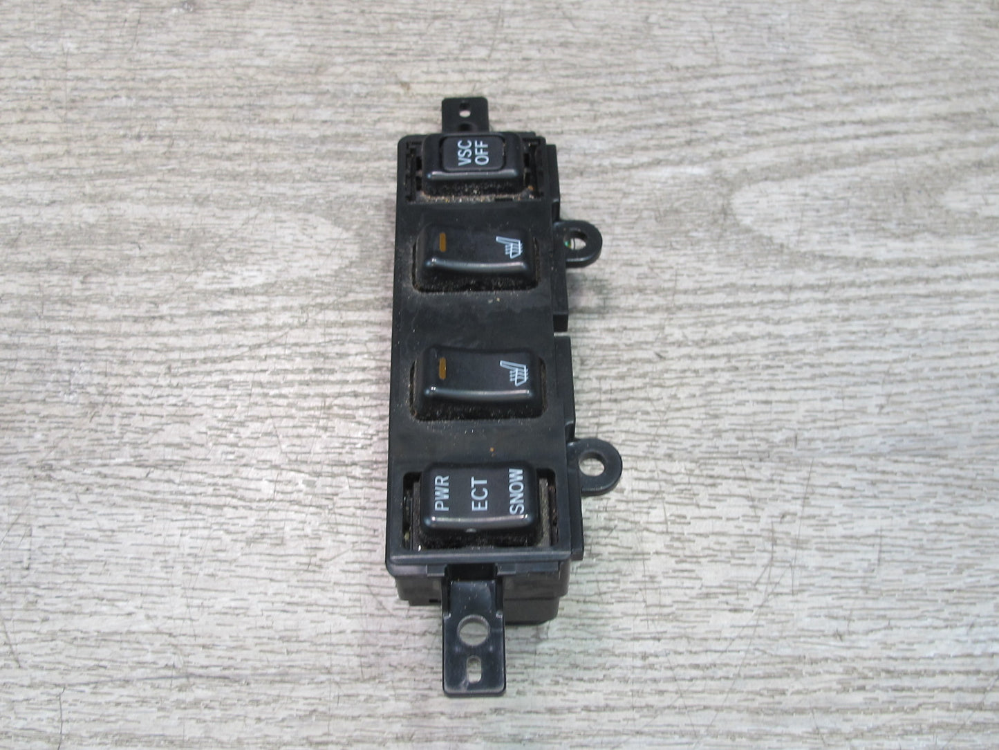 98-05 Lexus GS400 GS430 GS300 Snow ECT VSC Heated Seat Switch Panel Black OEM