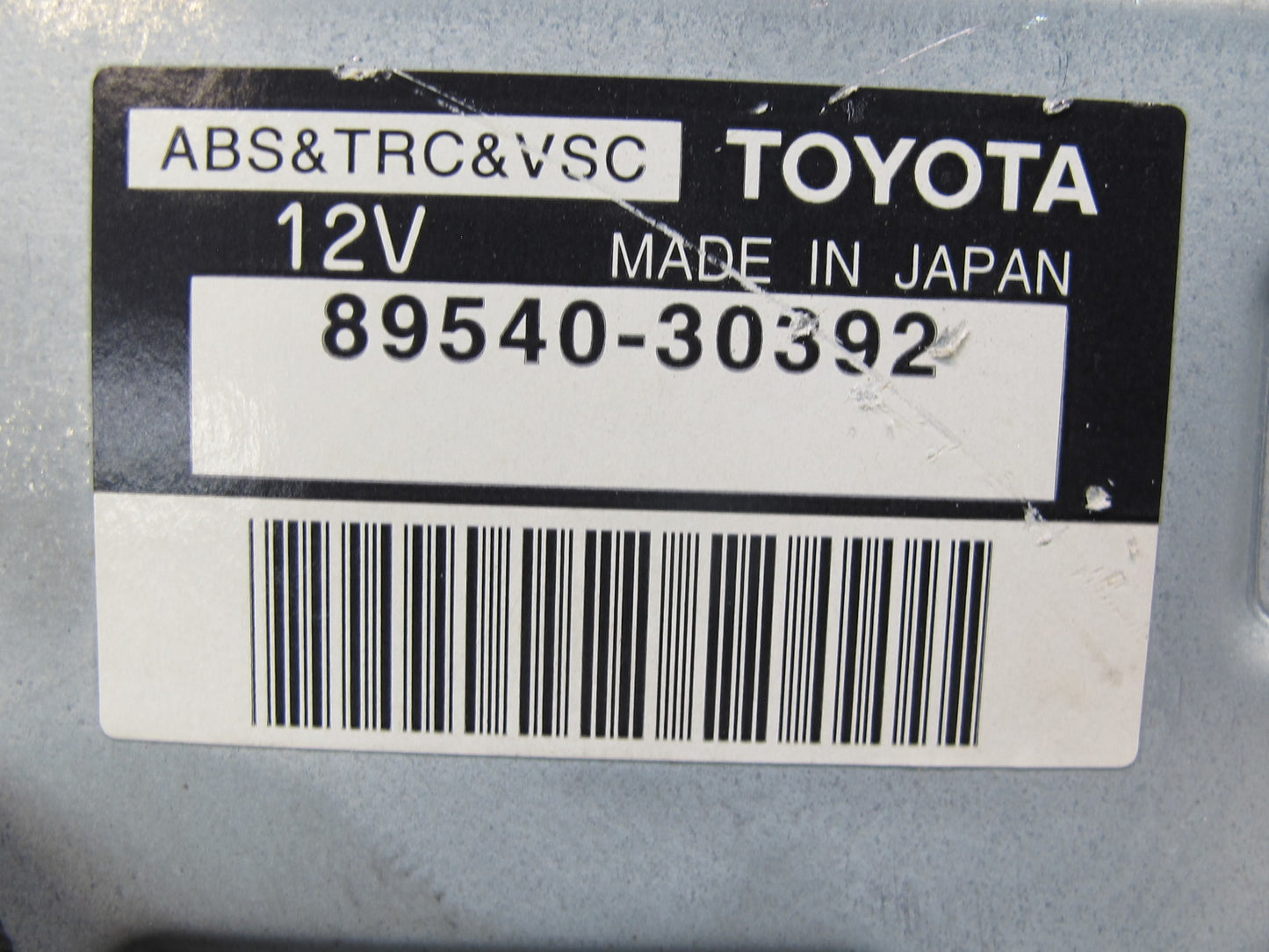 01-05 Lexus JZS160L GS430 GS300 ABS TRC VSC Control Module Unit 89540-30392 OEM