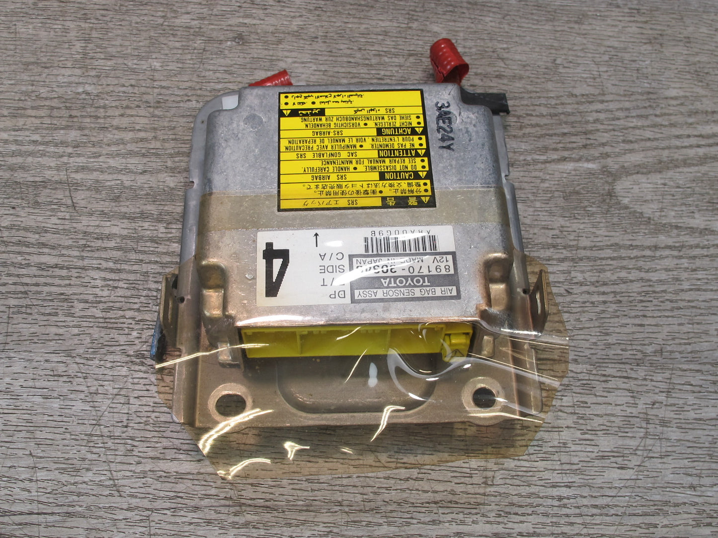 01-05 LEXUS GS300 GS430 SRS AIRBAG SENSOR CONTROL MODULE 89170-30340 OEM