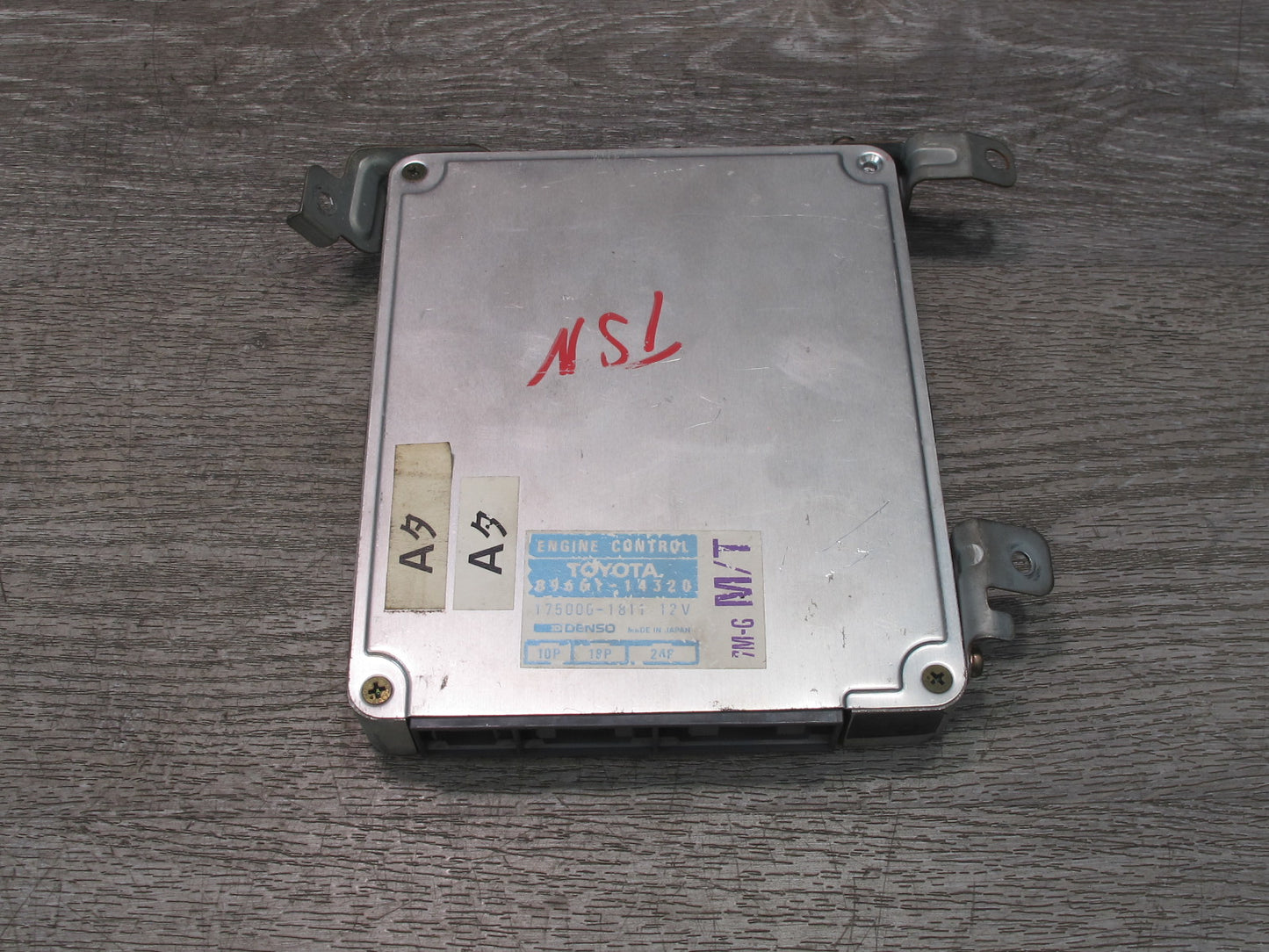 89-92 Toyota Supra MK3 7MGE NON Turbo M/T ECM ECU Engine Control Module Unit OEM
