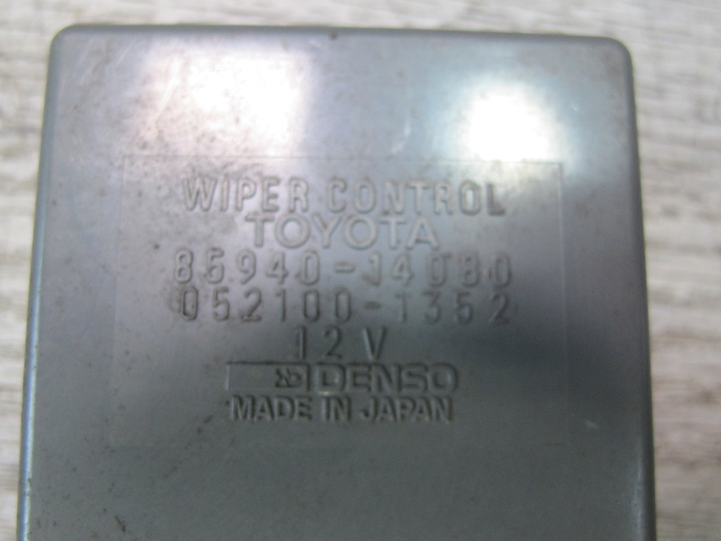 86-89 Toyota Supra MK3 Windshield Wiper Relay Control Module OEM