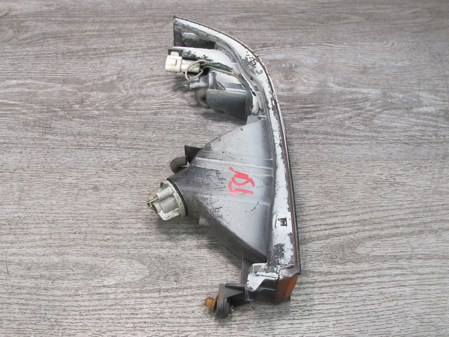 89-92 Toyota Supra MA70L MK3 Set of 2 Front Bumper Turn Signal Marker Light OEM