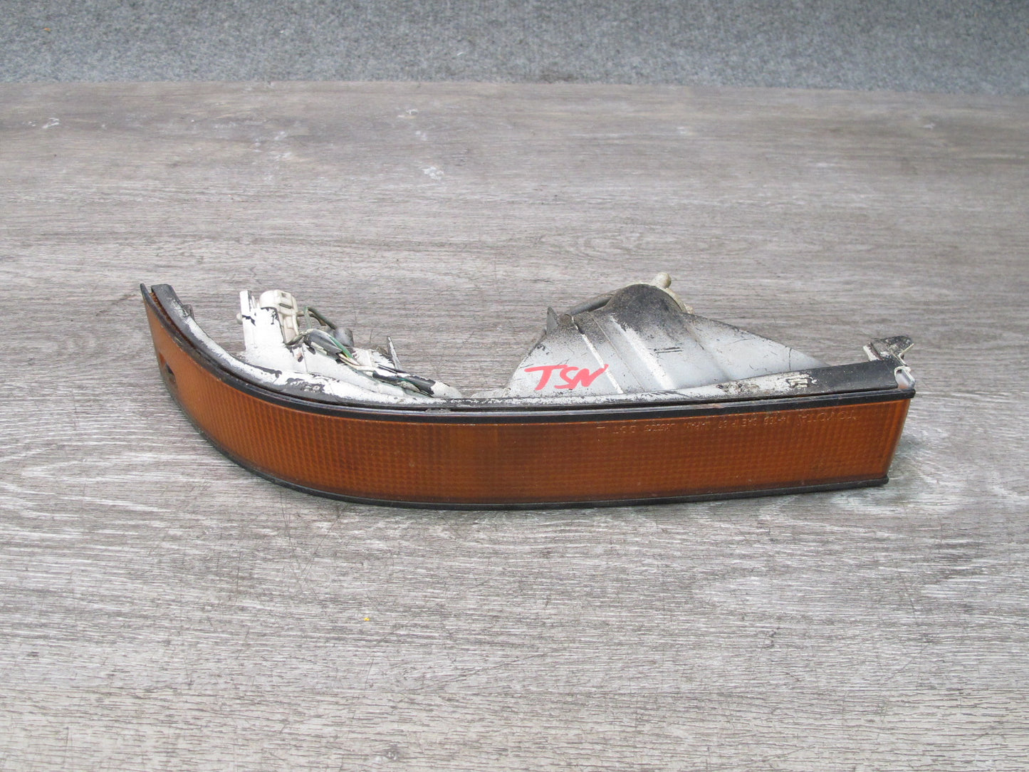 89-92 Toyota Supra MA70L MK3 Set of 2 Front Bumper Turn Signal Marker Light OEM