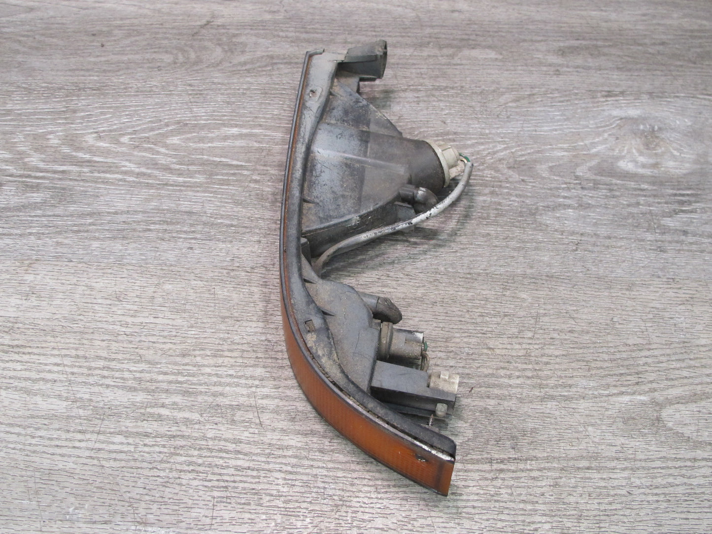 89-92 Toyota Supra MA70L MK3 Set of 2 Front Bumper Turn Signal Marker Light OEM