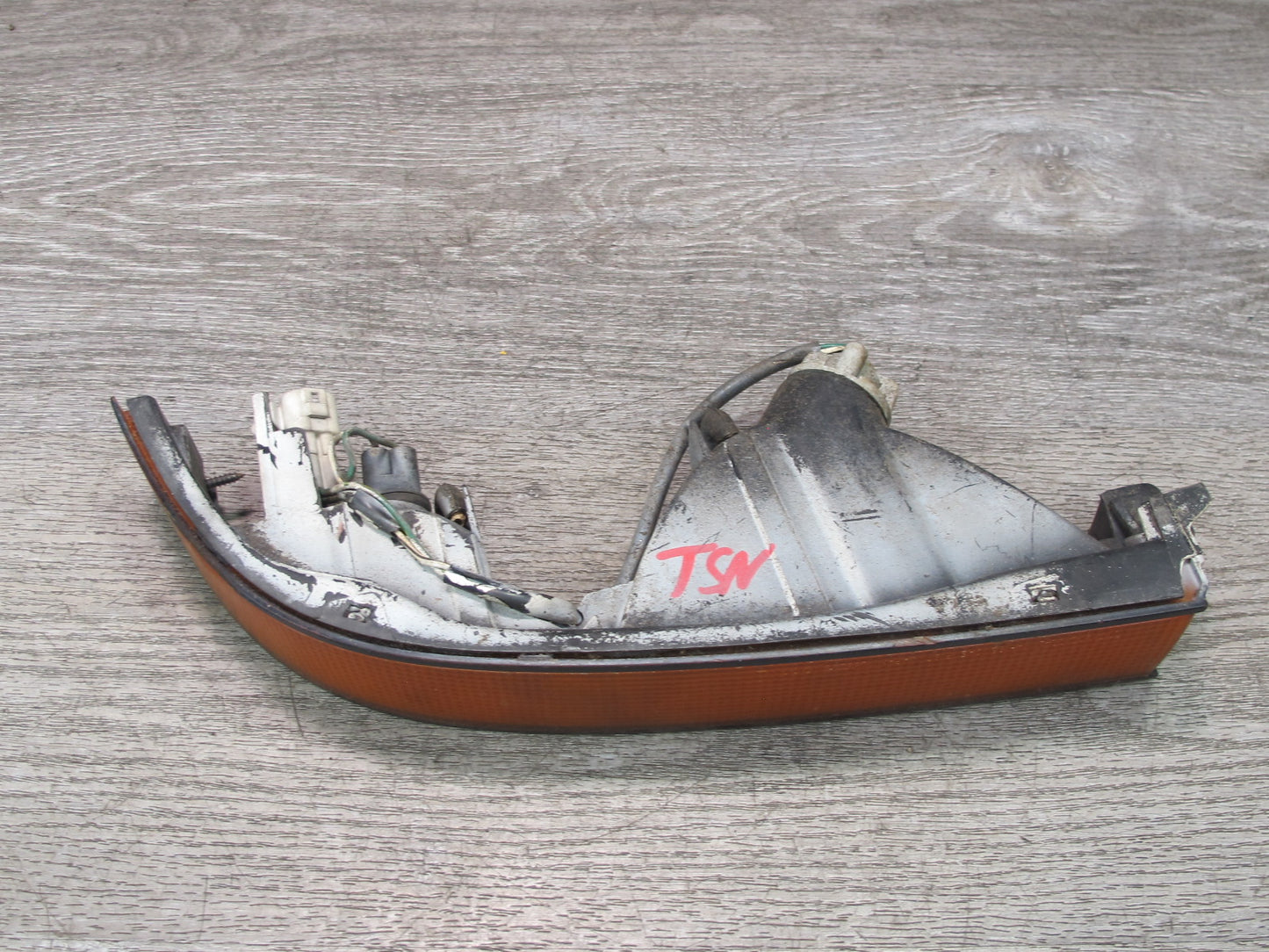 89-92 Toyota Supra MA70L MK3 Set of 2 Front Bumper Turn Signal Marker Light OEM