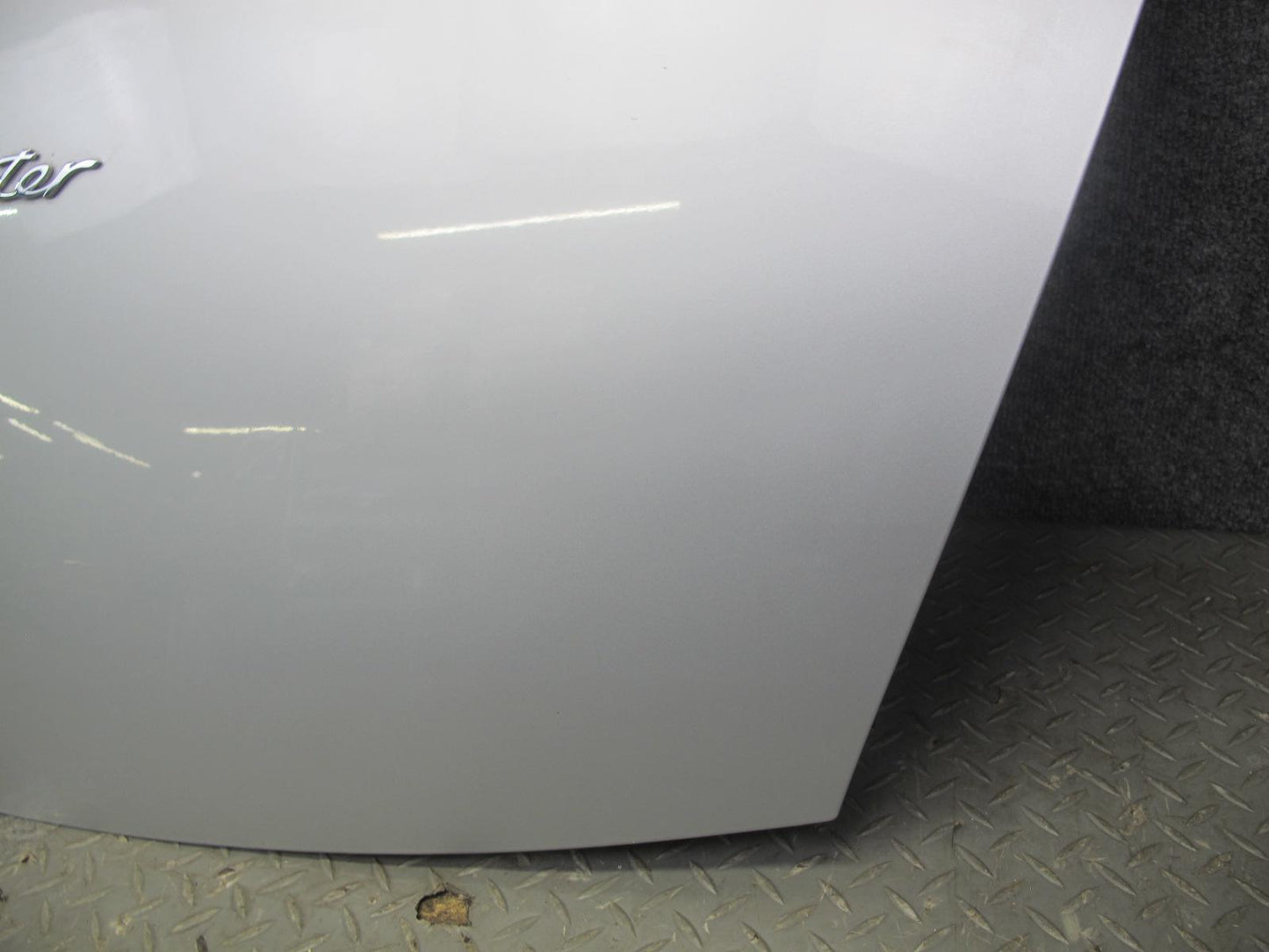 1997-2004 Porsche Boxster 986 Rear Trunk Lid Hood Shell Panel Cover Silver