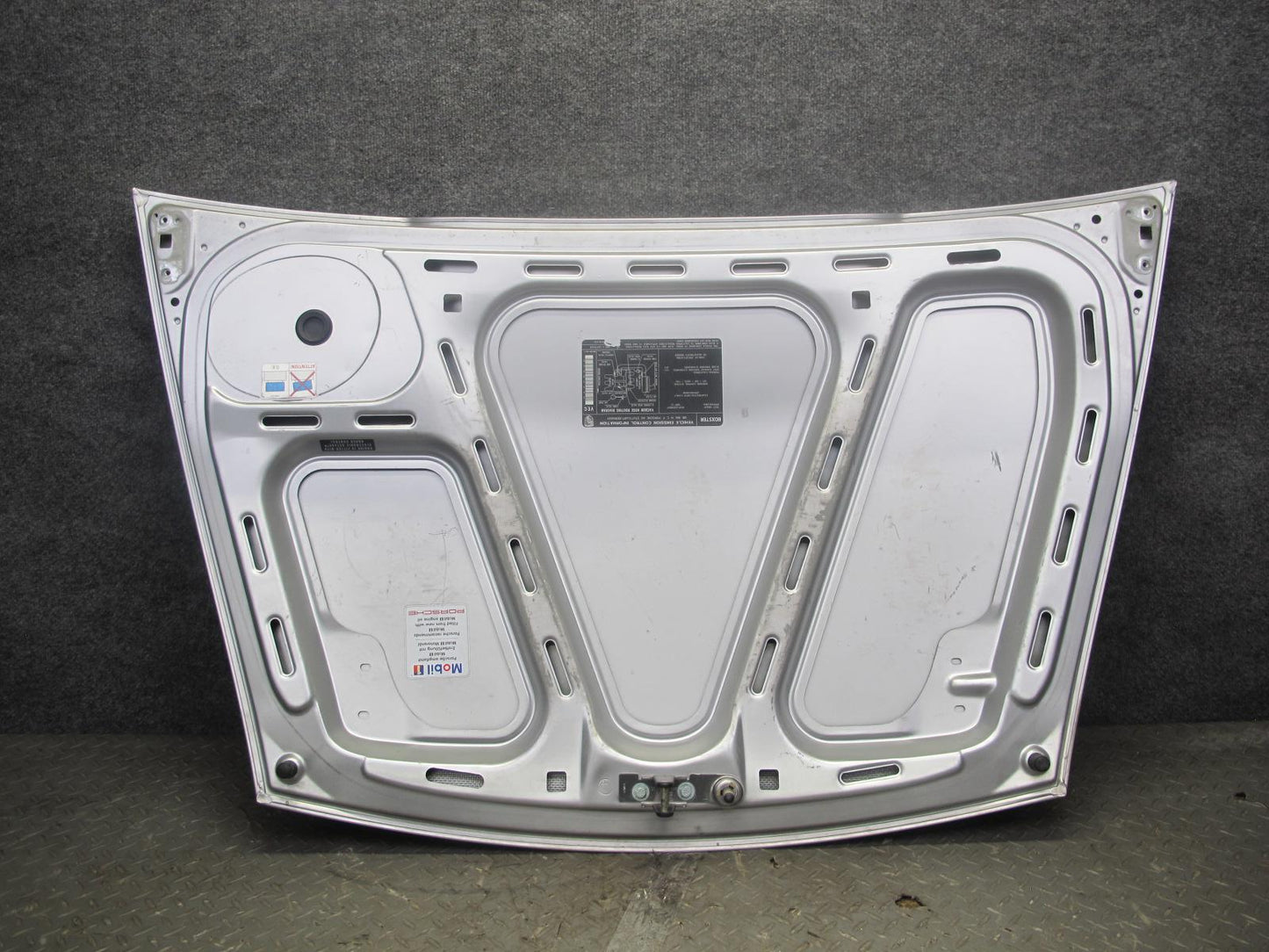 1997-2004 Porsche Boxster 986 Rear Trunk Lid Hood Shell Panel Cover Silver
