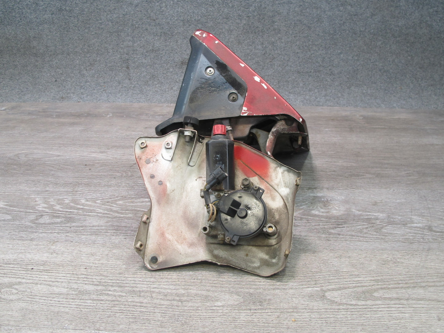 89-92 Toyota Supra MA70L Front Right POP UP Headlight Lamp w Cover & Motor OEM