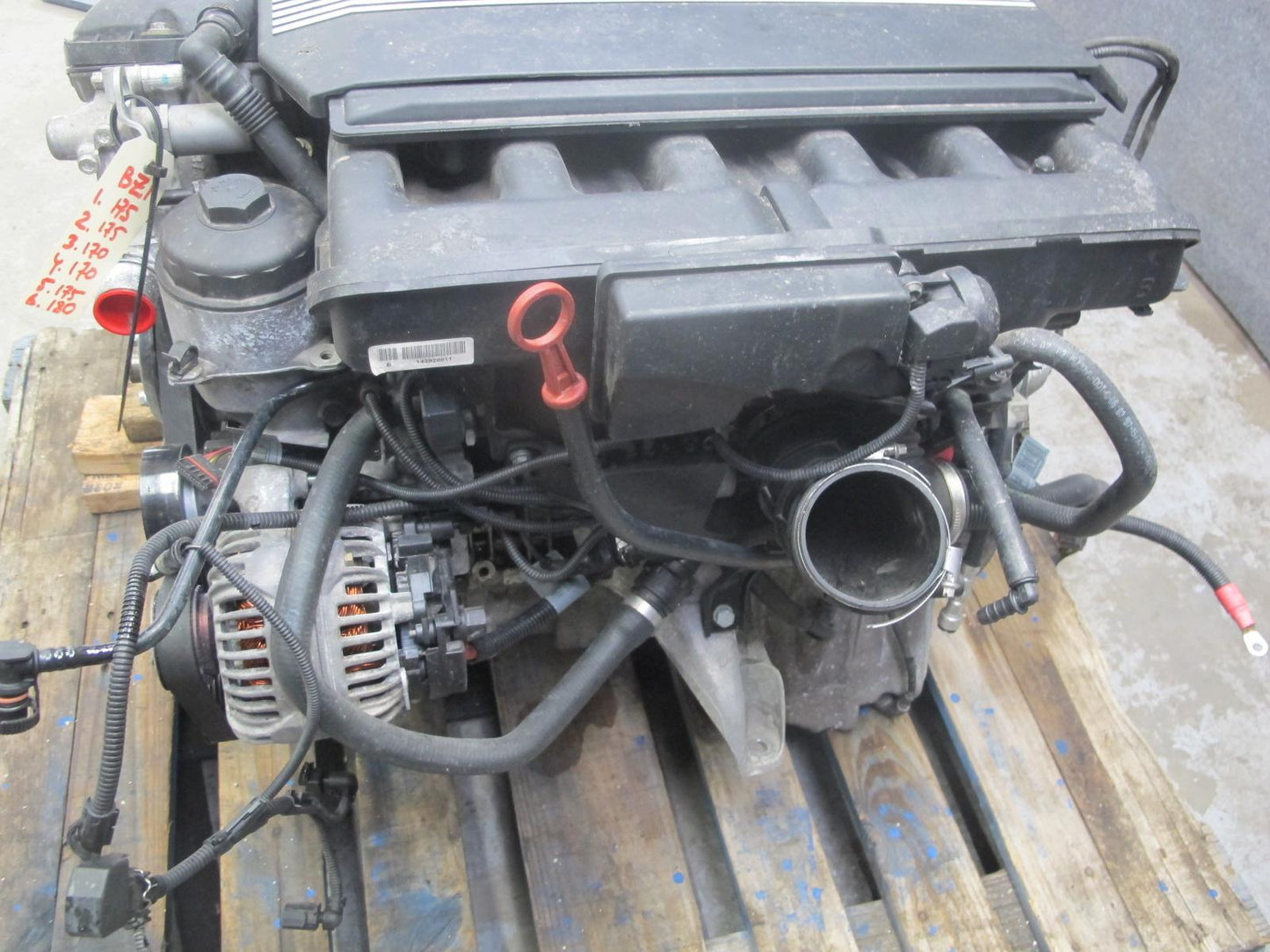 03-05 BMW E85 Z4 3.0L M54 M54B30 A/T Complete Engine Motor 96k Miles